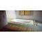 Freistehende Badewanne VERA 180/80 weiß + klik-klak,6