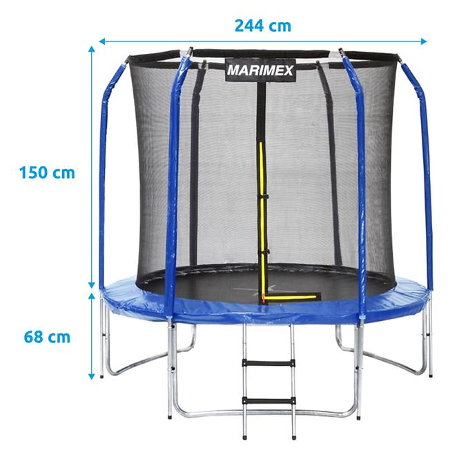 Trampolin mit Leiter Marimex 244cm - 2021,2