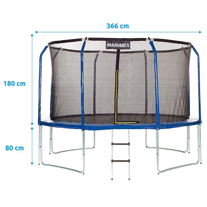 Trampolin mit Leiter Marimex 366cm - 2021