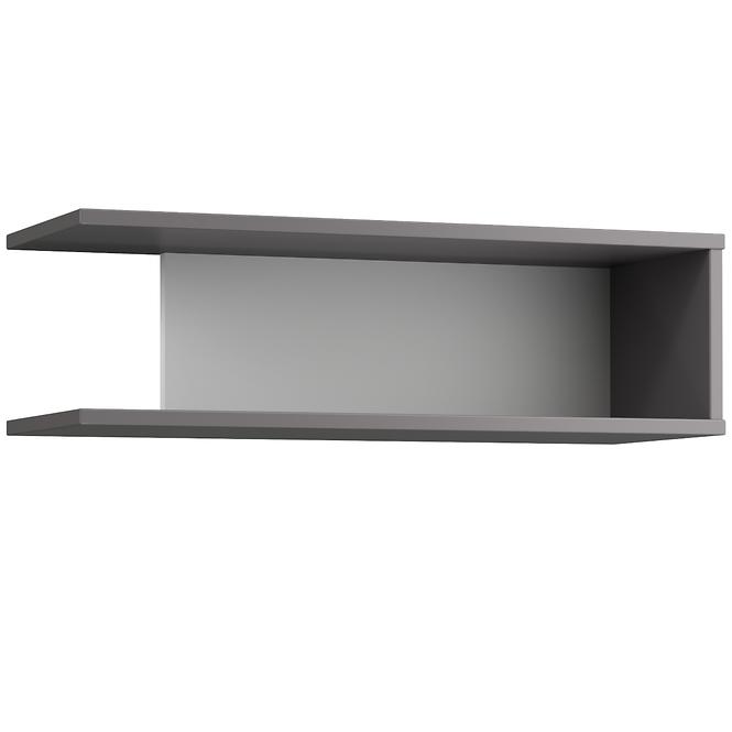 Regal Hey 65cm Wolfram Grau/Grau Matte/Weiß