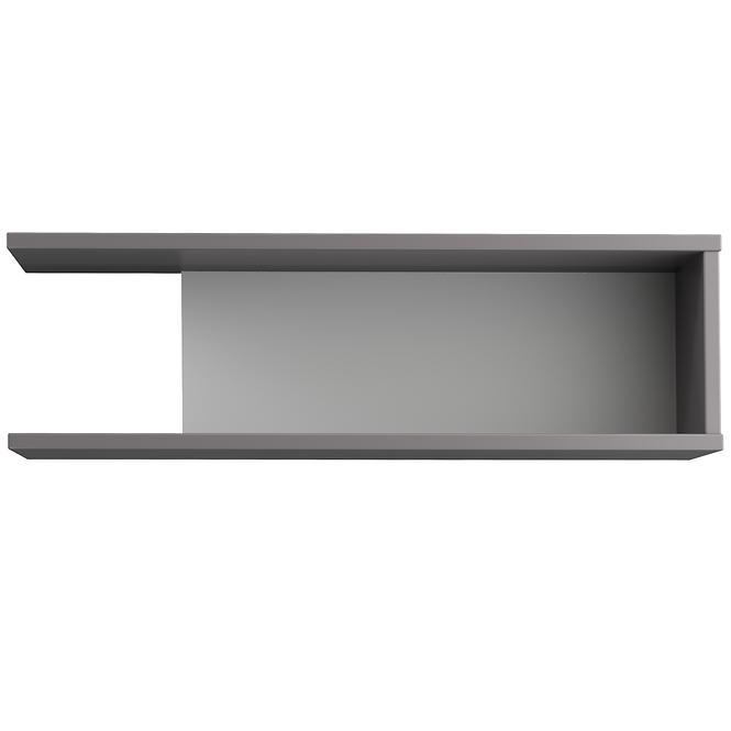 Regal Hey 65cm Wolfram Grau/Grau Matte/Weiß