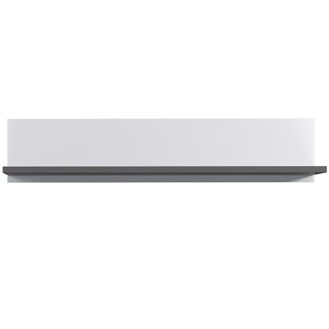 Regal Hey 110cm Wolfram Grau/Grau Matte/Weiß