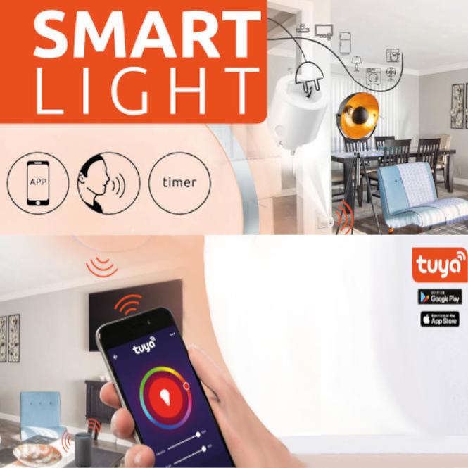 Glühbirne LED E14 106750SH RGB SMART 4.5W 3000-6000K