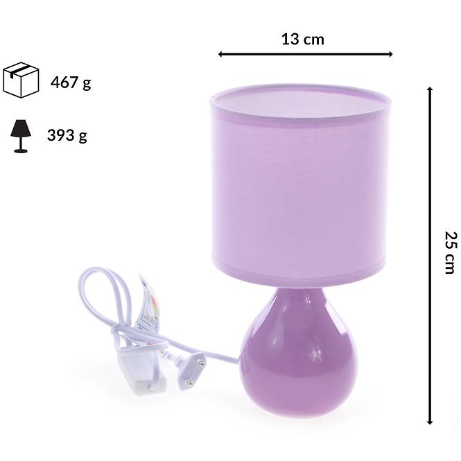 Tischlampe  JT899-5 Fioletowa LB1