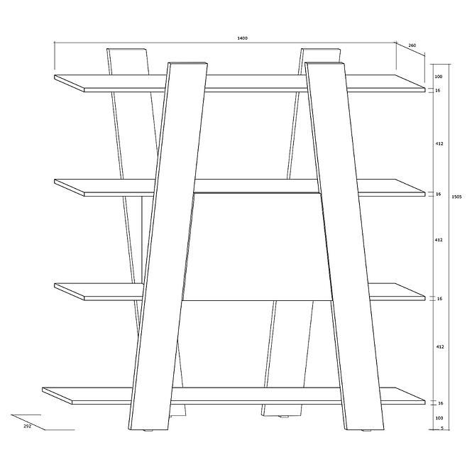 Regal Via 140cm 2D Craft Golden,3