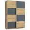 Schrank Alfa 3 150cm Dub Artisan/Graphit