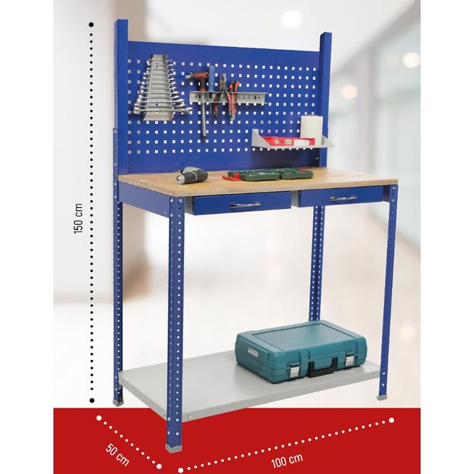 Arbeitstisch Praktiker nach Hause 150x100x50 (100kg)