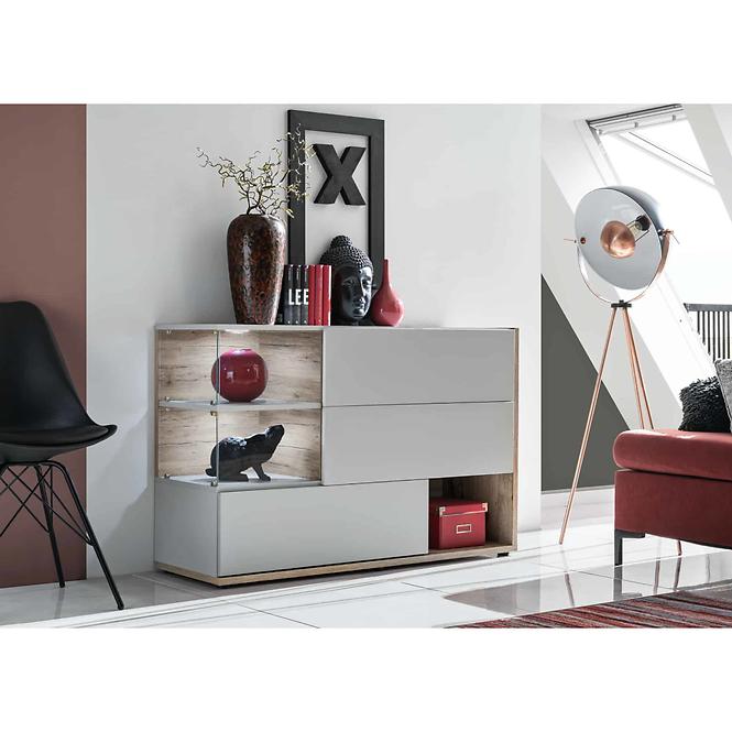 Kommode Silk 120cm Perla Grey / Wellington Dwpg Sks