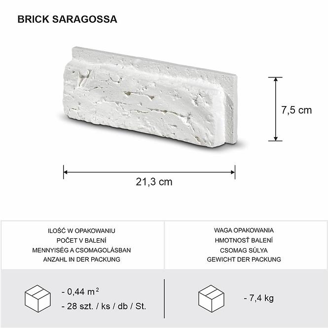 Steingips Sargossa pkg = 0,44 m2