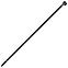 Anschlussband, 2,5 x 100 mm, schwarz, nylon, 100 st.
