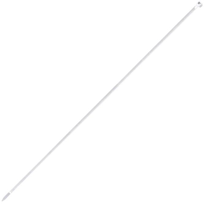 Anschlussband, 3.6 x 300 mm bílé, nylon, 100 St.