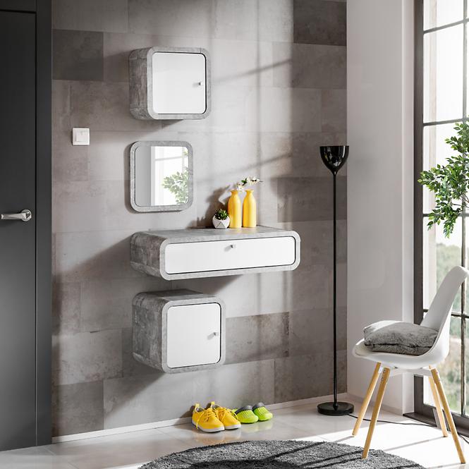 Spiegel Wally Typ07 Atelier/Weiß Połyk
