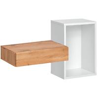 Regal Easy Typ02 Eiche Wotan/Weiß