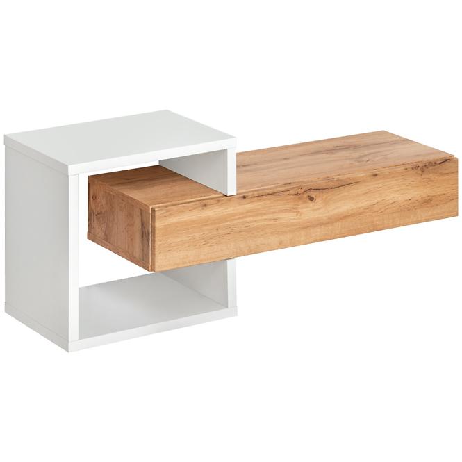 Regal Easy Typ03 Eiche Wotan/Weiß