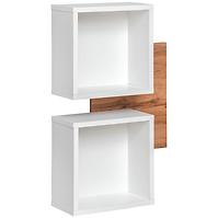 Regal Easy Typ04 Eiche Wotan/Weiß