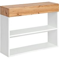 Regal Easy Typ08 Eiche Wotan/Weiß