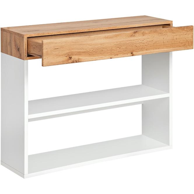 Regal Easy Typ08 Eiche Wotan/Weiß
