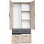 Schrank Snow 03 2-D 4-S Wellington/Grafit,2