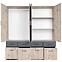 Schrank Snow 05 4-D 8-S Wellington/Grafit,2
