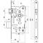 Einsteckschloss z.301-bb.72/50-80/18.pl,2