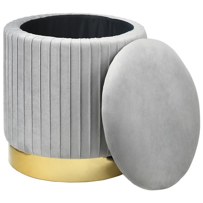 Hocker Muz -208 S grau