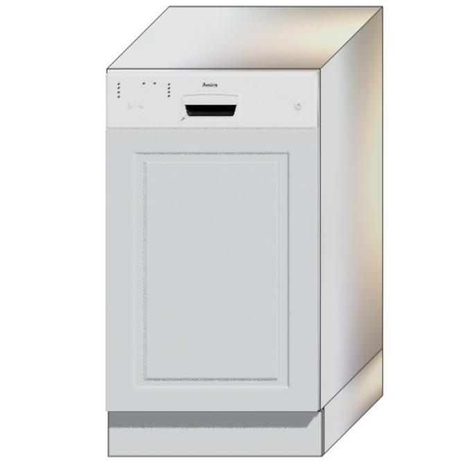 Türen für Einbauspülmaschine Natalia 45po Weiß/Glanz