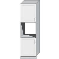 Küchenzeile Natalia D60pk 2133 Pl Weiß/Glanz