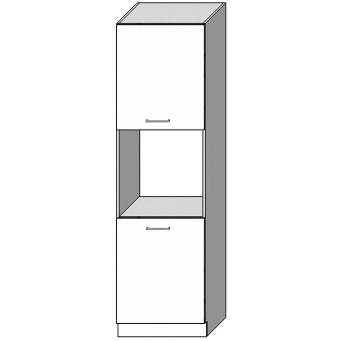Küchenzeile Vita D60pk 2133 Pl Weiß/Glanz