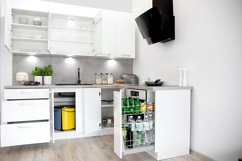 Küchenzeile Vita D60pk Mv2133 Pl Weiß/Glanz