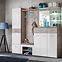 Schrank Gustavo Typ B+C Wellington/Weißer Glanz,6