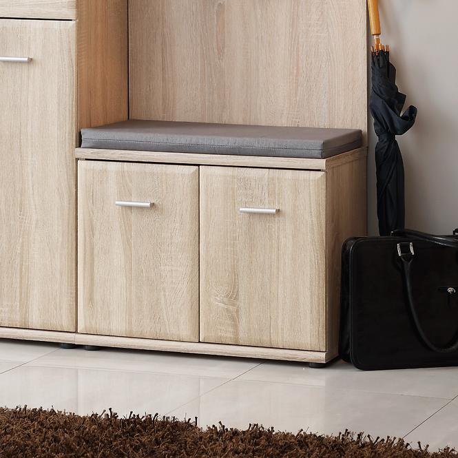 Schuhschrank Armario Typ F Eiche Sonoma