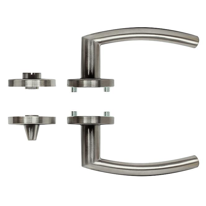 Edelstahlbeschläge rk.c-form.wc.n