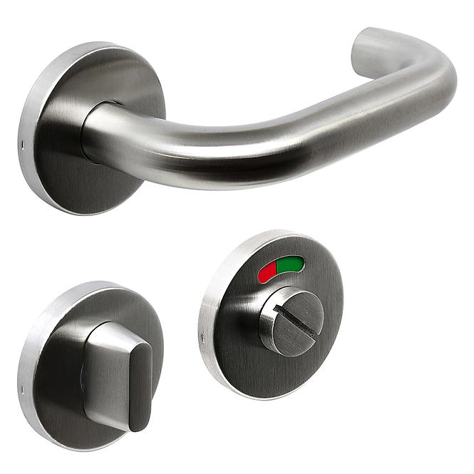 Edelstahlbeschläge rk.u-form.wc.n