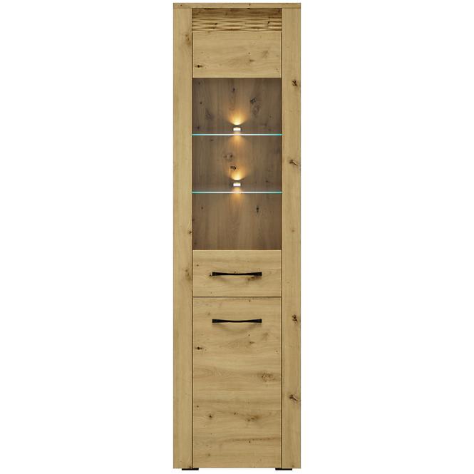 Vitrine Artis 03 55cm Eiche Artisan