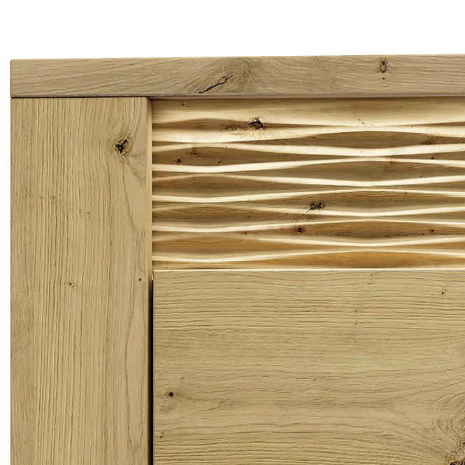 Vitrine Artis 05 92cm Eiche Artisan