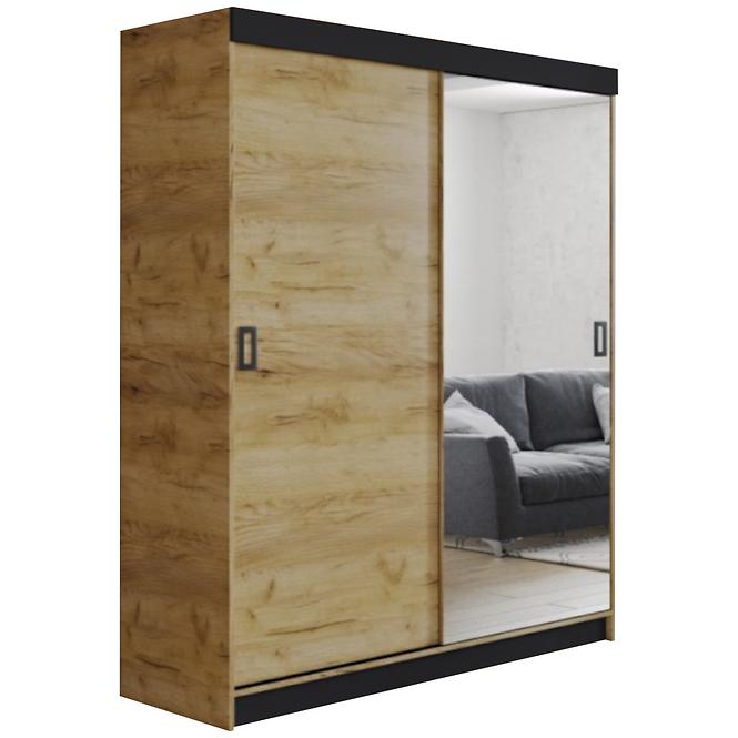 Schrank Retro 1l Zrcadlo 138 Goldkraft
