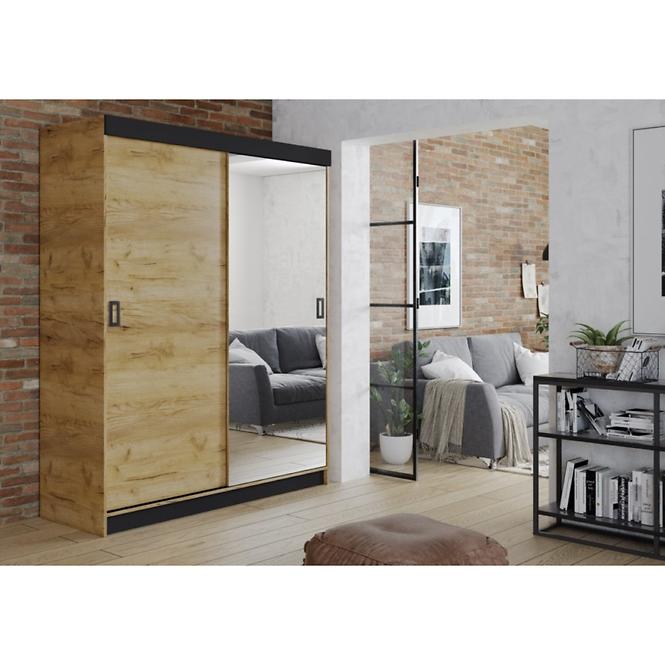 Schrank Retro 1l Zrcadlo 138 Goldkraft