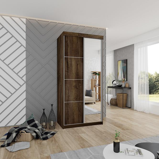 Schrank Top 23 Plus 100 Dunkle Asche,3
