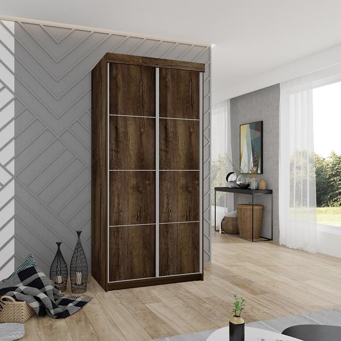 Schrank Top 25 Plus 100 Dunkle Asche,3