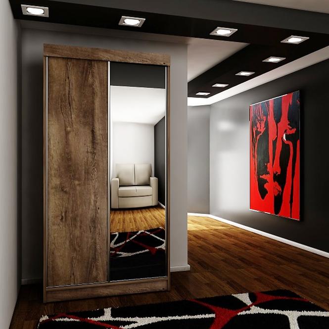 Schrank Top 33 100 Dunkle Asche,3