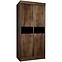 Schrank Top 4 100 Dunkle Asche