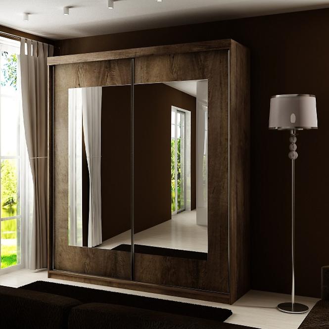 Schrank Top 6 150 Dunkle Asche