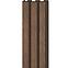 Lamellen Panel M-LINE Mocca 12x122x2650mm,2