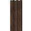 Lamellen Panel M-LINE Chocolate 12x122x2650mm,2