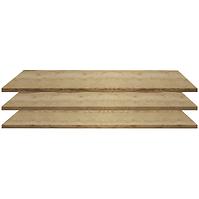 Regal 3 St Schrank Retro 138 Goldkraft