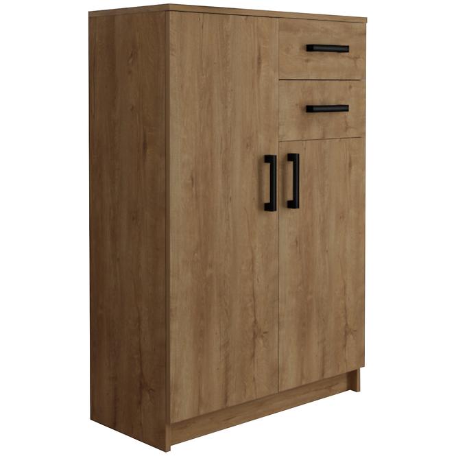 Kommode Posejdon 5 75cm Eiche Lefkas