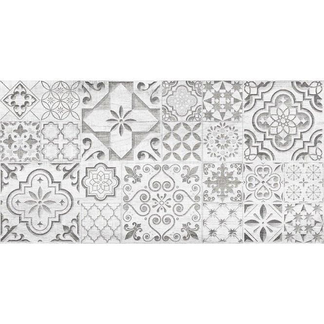 Dekorfliese Oslo Grey Patchwork 25/50