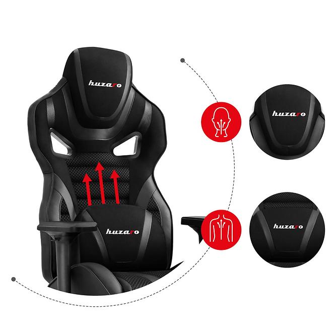 Spielerstuh Hrace Hz-Force 7.5 Schwarz Mesh