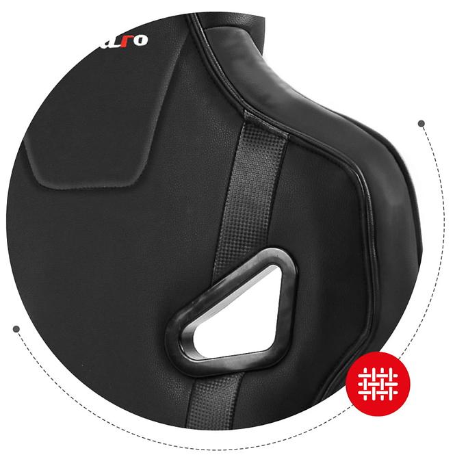 Spielerstuh Hrace Hz-Force 7.5 Schwarz Mesh