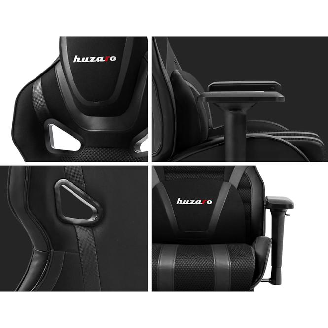 Spielerstuh Hrace Hz-Force 7.5 Schwarz Mesh